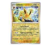 Pokemon - Jolteon 135/165 - Pokemon 151 - Reverse Foil - Single Card