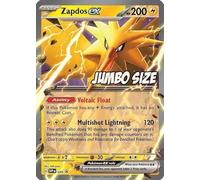 Pokemon - Jumbo Card - Zapdos ex SVP 049 - Pokemon 151 Black Star Promo - Holo Foil - Single Card