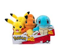 Pokemon Kanto First Partner 8-inch Soft Toy (Styles Vary)