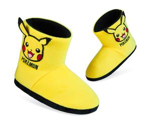 Pokemon Kids 3D Bootie Slippers Slip On Warm Lining Comfortable Snuggly