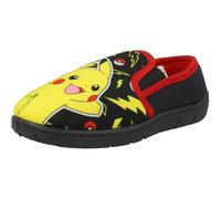 Pokémon Kids Black Pikachu Slipper - Size 12 Child UK - Black