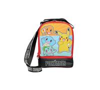 Pokemon Kids Dual Compartment Lunch Box with Strap
