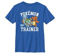 Pokemon Kids Trainer 1 Boys T Shirt, Royal Blue, L