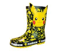 Pokemon Kids Wellington Boots Pikachu Yellow 3