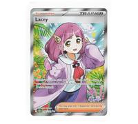 Pokemon Lacey 166/142 Stellar Crown Full Art Foil Ultra Rare Card