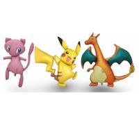 Pokemon Large Foil Balloon | Pikachu, Charizard & Mew | 3 Balloons