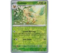 Pokemon - Leafeon 005/131 Prismatic Evolutions - Reverse Foil Single Card