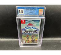 Pokemon Legends Arceus Nintendo Switch CGC 9.8 A FACTORY SEALED MINT WATA VGA