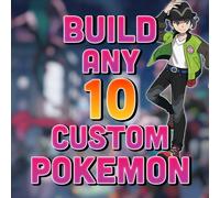 Pokemon Legends Z-A | ZA | Z A ✨ BUILD ANY 10 CUSTOM POKEMON ✨ SHINY ✨ALPHA✨ 6IV