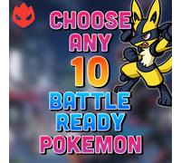 Pokemon Legends Z-A | ZA | Z A ✨ CHOOSE ANY 10 SHINY BATTLE READY POKEMON ✨ 6IV