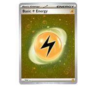 Pokemon - Lightning Energy Card SVE 004 - Pokemon 151 - Cosmic Holo Foil