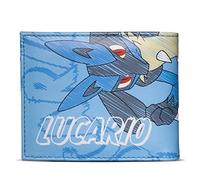 Pokemon Lucario #448 All-Over Print Bi-Fold Wallet Male Blue MW608606POK