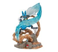Pokémon Lucario Deluxe Collector’s Statue - 13-Inch Deluxe Collector’s Statue with Light Up Function - Collector Grade