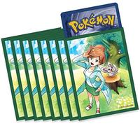Pokemon Luxurious Professor Juniper Premium Tournament Collection Box Sleeves (Pack of 65) Card Protector Minccino & Juniper