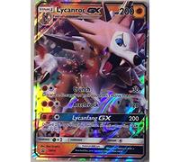 Pokemon Lycanroc GX Box Promo Card - Collectible Card Game Promo Card - Ungraded - Gray - 1 Piece