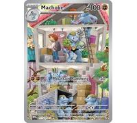 Pokemon - Machoke 177/165 - Pokemon 151 - Illustration Art Rare - Single Card