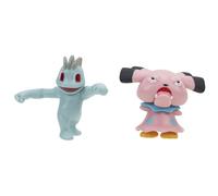 Pokemon Machollo & Snubbull Figures - 5 cm Pok?mon Combat Figures - New 2023 - Officially Licensed Pokemon Toy