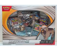 Pokemon Mastifioso EX Collection Deutsch TCG Box With 4 Boosters With OVP