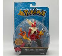 Pokemon Mega Blaziken XY Action Figure Great Articulation TOMY 6" 2015 Rare New