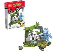 Pokemon Mega Construx 149 Piece Building Set Galarian Zigzagoon vs Machop