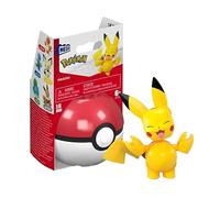 Pokemon Mega Construx Poke Ball 16-Piece Building Set | Pikachu