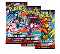Pokemon Mega Evolution Chaos Rising Booster Pack Assortment * 3 Pack Pokemon Multicolor 3 Pack