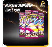 Pokemon Mega Evolution - Mega Symphonia Japanese Pokémon Booster Bundle 3 Packs