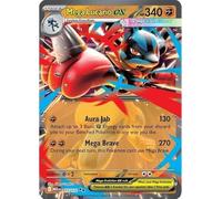 Pokemon - Mega Lucario ex - 077/132 - ME01: Mega Evolution (MEG) - Double Rare - Single Card