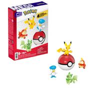 Pokémon Mega Paldea Region Building Set with Pikachu Fuecoco Sprigatito Quaxly