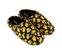 Pokemon Mens Pikachu Clog Slippers - Mens Classic Pikachu Slip On Clog Slippers Soft House Slippers