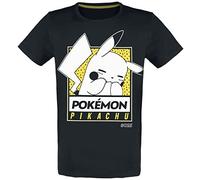 Pokemon Men's Pokémon, Black, One Size
