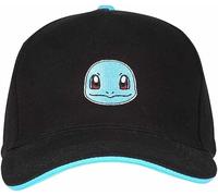 Pokemon Men's Squirtle Badge Baseball Cap, Black,