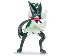 Pokémon Meowscarada Battle Feature Figure - 4.5-Inch Meowscarada Battle Ready Figure with Slash attack