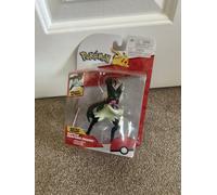 Pokémon Meowscarada Battle Feature Figure - 4.5-Inch Meowscarada Battle Ready Figure with Slash attack