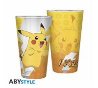 Pokemon Metal Pikachu 400ml Glass