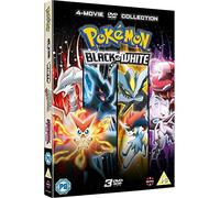 Pokemon Movie 14-16 Collection: Black & White (Victini and Zekrom/Victini and Reshiram, Kyurem Vs. The Sword of Justice, Genesect and the Legend Awakened) [DVD]
