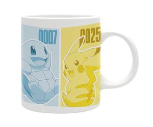 Pokemon Mug 320Ml Pikachu & Kanto Starters Sublimation Ceramic ABYSTYLE