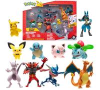 Pokemon Multipack 10 Pack - Pikachu, Squirtle, Bulbasaur, Charmander, Froakie, Yamper, Gible, Growlithe, Oddish, Cinderace