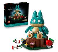 LEGO Pokémon Munchlax Figure - Building Set for Adults - Anime Model Kit w/Posable Limbs & Head - DIY Room or Shelf Decor - Collectible Gaming Gift Idea - 72150