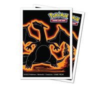 Pokémon Neon Kanto 105ct APEX Deck Protector Sleeves Charizard