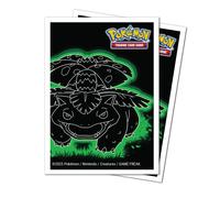 Ultra Pro | Pokemon Neon Kanto Apex Deck Protector Sleeves - Venusaur (105ct) | Trading Card Game Accessory | Ages 6+