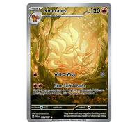Pokemon - Ninetales 199/197 - Obsidian Flames - Illustration Rare - Holo Foil Full Art