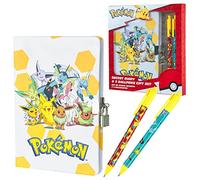 Pokemon Notebook and Pen Set Anime Stationery Supplies Teens Kids Diary Pikachu Charizard Homework School Supplies Gifts for Kids (Notebook/Pen Set)