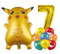 Pokémon Number/Numerical Balloons | 15+ Years | Pikachu | Seven