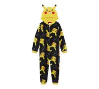 Pokémon Official Boys or Girls Hooded Onesie, Pikachu, Charmander, Gengar, Eevee, Snorlax, Squirtle, Age 3-12 Years