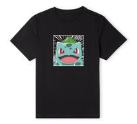 Pokemon Official Bulbasaur T-Shirt - Black | Size: 2XL Pokemon Black 2XL