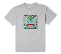 Pokemon Official Bulbasaur T-Shirt - Grey | Size: Medium Pokemon Grey M