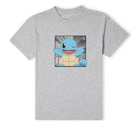 Pokemon Official Squirtle T-Shirt - Grey | Size: Small Pokemon Grey S