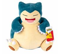 Pokemon 12" Large Snorlax Plush - Officially Licensed - Generation One - Authentic 12-inch Soft Stuffed Animal Toy Figure - Valentine's Day & Easter Basket Stuffer Gift for Kids, Boys, Girls - 2+