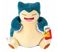Pokemon 12" Large Snorlax Plush - Officially Licensed - Generation One - Authentic 12-inch Soft Stuffed Animal Toy Figure - Valentine's Day & Easter Basket Stuffer Gift for Kids, Boys, Girls - 2+
